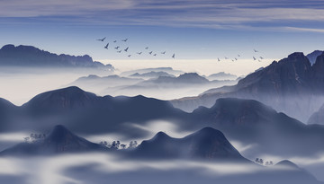 云海山景