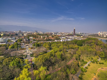 金華八詠公園航拍