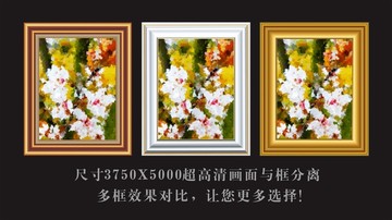 抽象畫(huà)油畫(huà)畫(huà)框