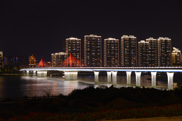 漳州战备大桥夜景