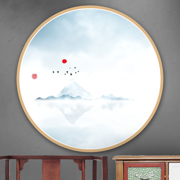 抽象山水