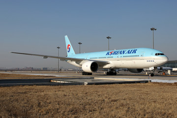 大韩航空波音777飞机