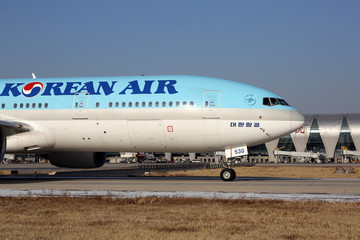 大韩航空波音777飞机