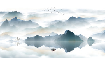 禪意山水