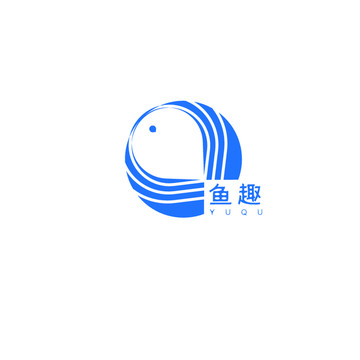 趣水族logo标志