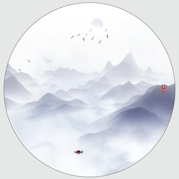 水墨山水