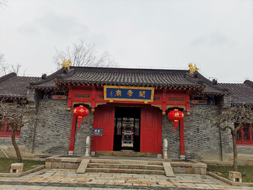 中式门楼 城隍庙