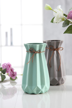 折纸陶瓷花瓶