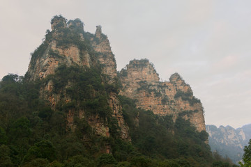 武陵源十里画廊山谷风光