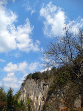 皖南川藏线喀斯特山