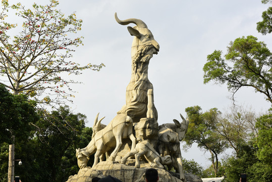 广州五羊雕塑