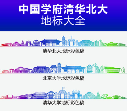 清華北大地標(biāo)