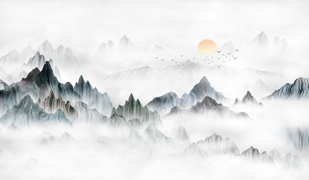 意境山水畫