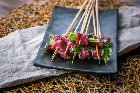 牛肉香菜串串香