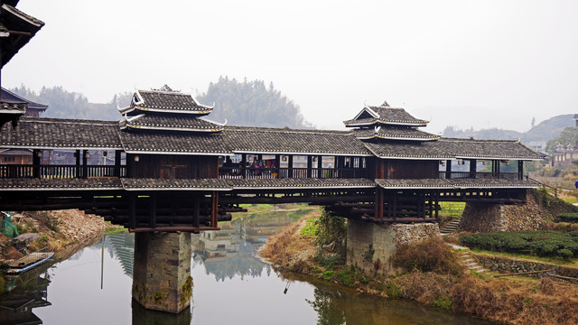 侗乡风雨桥