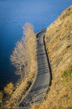 泸沽湖环湖路