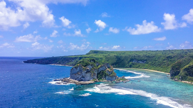 塞班岛禁断岛风光