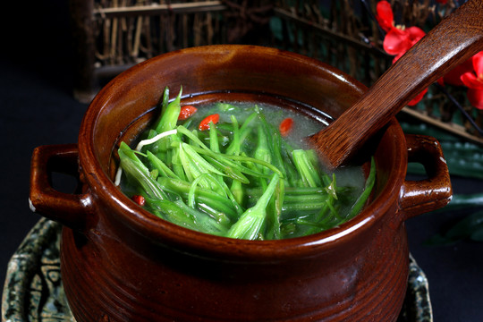 洱海菜排骨汤