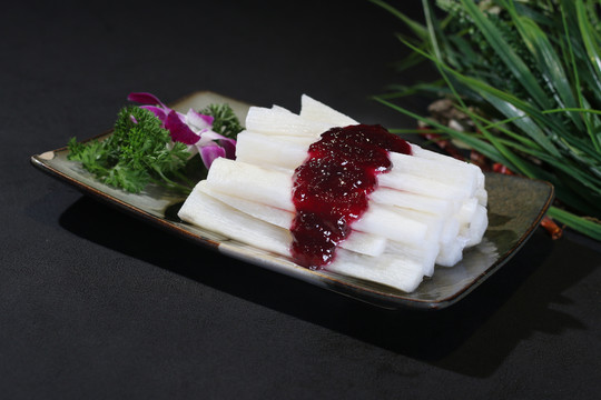 藍(lán)莓山藥