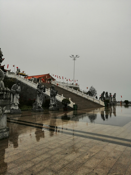 雨中