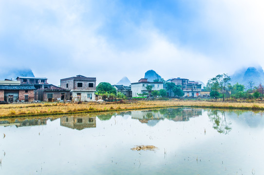 山村风光