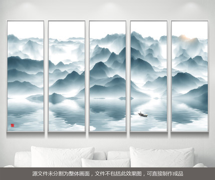 酒店山水畫