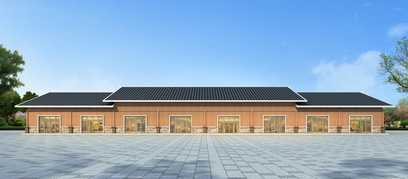 木屋效果圖