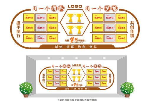 企業(yè)榮譽文化墻