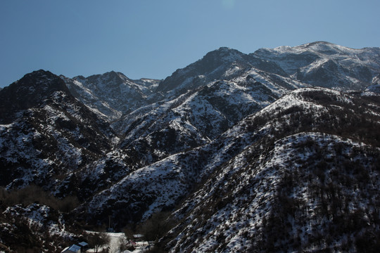 石人沟雪景