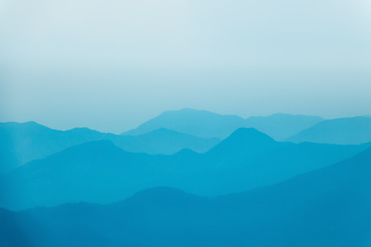 水墨山背景