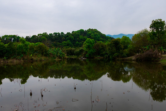 湖光山色