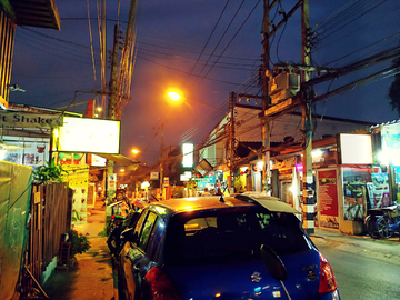 清迈夜色风景