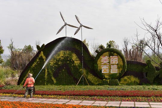 西昌小渔村花卉园艺