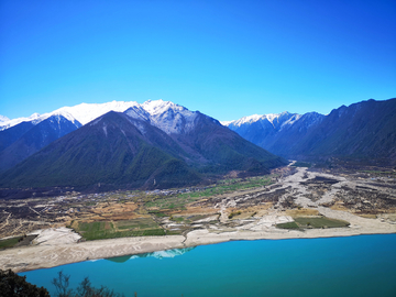 尼洋河峡谷风光