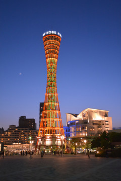神户塔夜景
