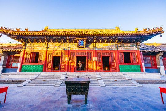北京雍和宫永佑殿