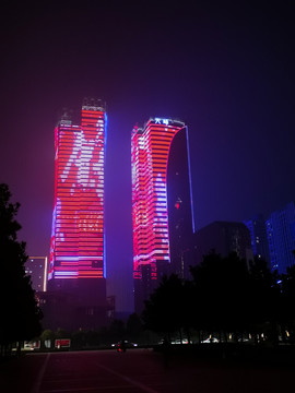 洛阳新区夜景