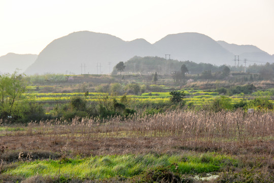 平寨日落