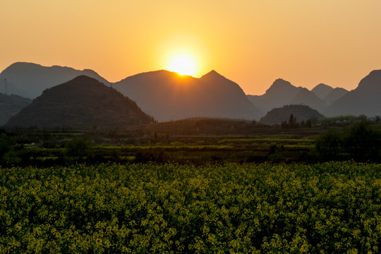 平寨夕阳