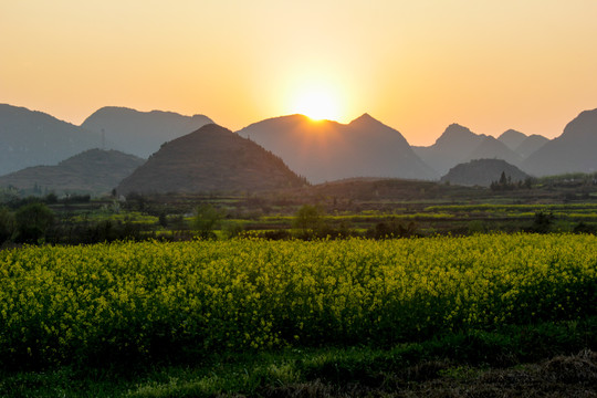 平寨夕阳