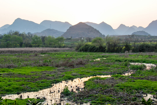 平寨夕阳