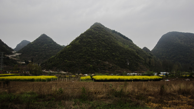 贵州贵安新区春天景色