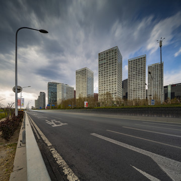 通惠河畔建外SOHU