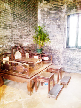 广州传统家具陈设