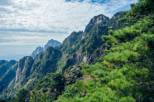 黄山容威峰