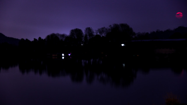 七星湖夜景