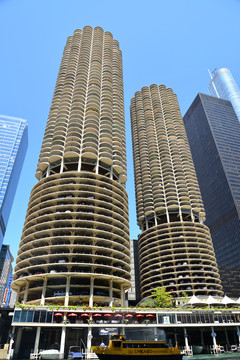 芝加哥地标建筑玉米楼