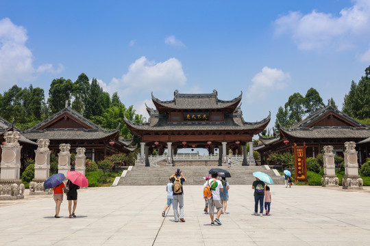 重庆大足石刻景区