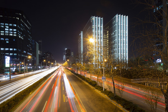 东三环夜景