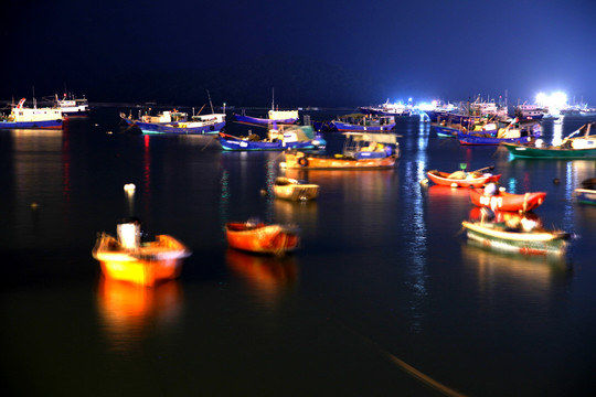 海港夜景